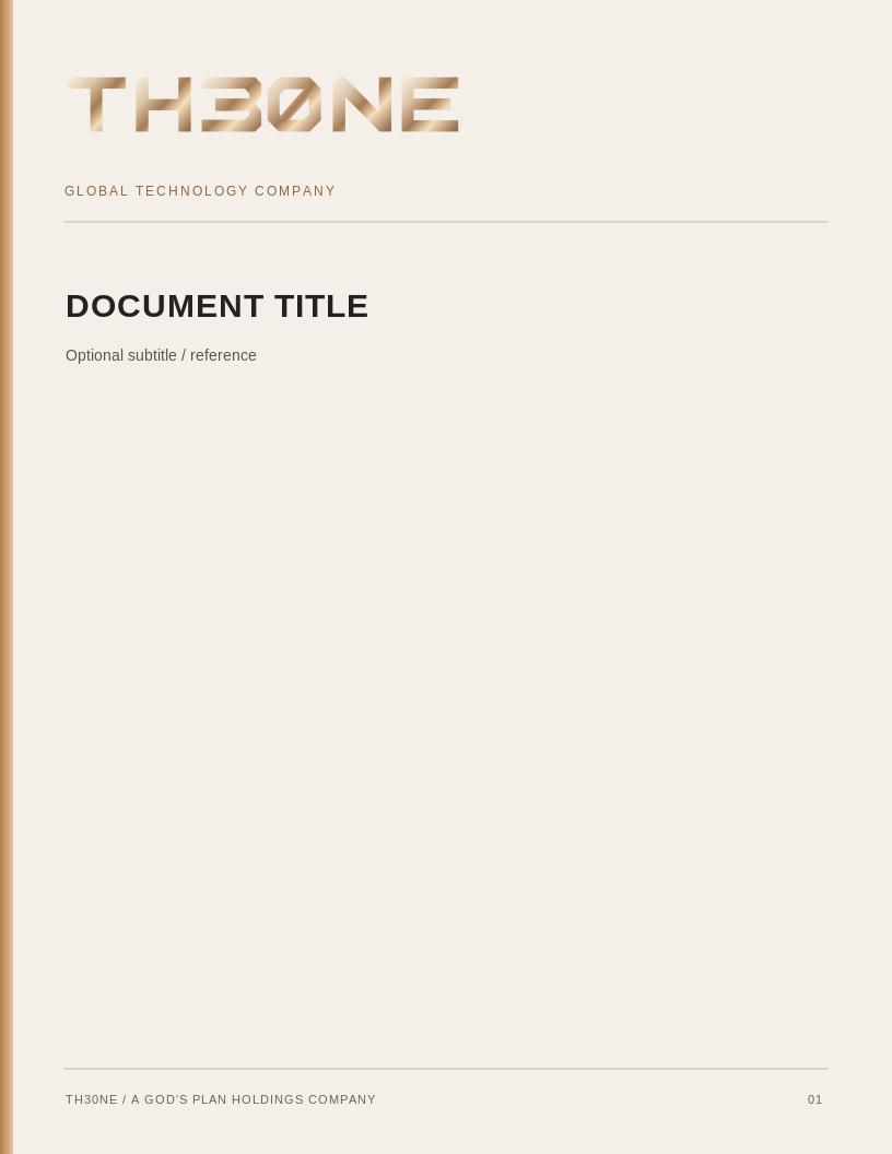 US letterhead / editable visual sample